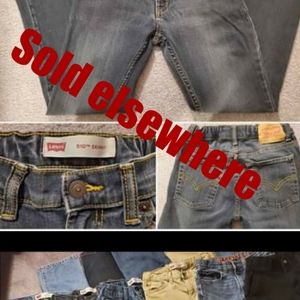 Boys Levi's Skinny Jeans size 12 REG
